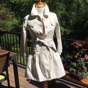 Gap girls trench coat